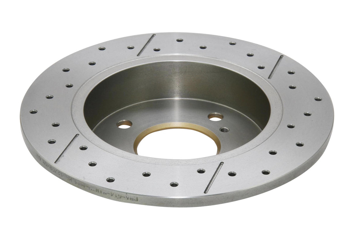 Street Gold Cross-Drilled/Slotted SldFord Corsair + Nissan Bluebird 93-97 Rear Part Price Changed Please Confirm Wit DBA614X - DBA