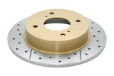 Street Gold Cross-Drilled/Slotted SldFord Corsair + Nissan Bluebird 93-97 Rear Part Price Changed Please Confirm Wit DBA614X - DBA