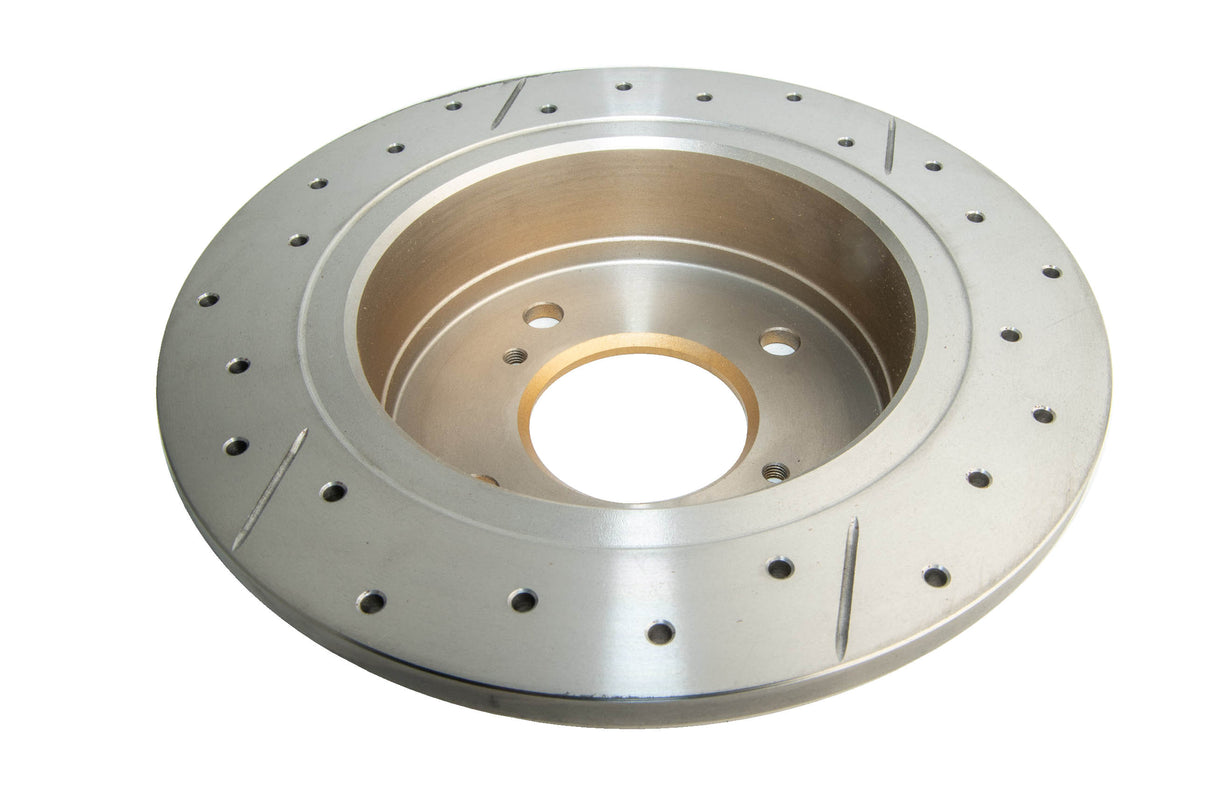 Street Gold Cross-Drilled/Slotted SldNissan Pintara R31 86-90 Rear DBA616X - DBA