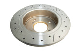 Street Gold Cross-Drilled/Slotted SldNissan Pintara R31 86-90 Rear DBA616X - DBA