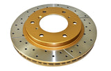 Street Gold Cross-Drilled/Slotted Mitsubishi Pajero Nm/Np/Ns/Nt 00-> Front DBA660X - DBA