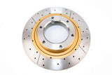 Street Gold Cross-Drill/Slotted Kp Toyota 80 Landcruiser 92-98 Front Reverse Mount DBA784X - DBA
