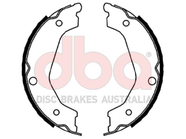 Street Series Brake Shoes Kia Parking Brake 190MM DBAS2040 - DBA
