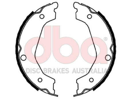 Street Series Brake Shoes Kia Parking Brake 190MM DBAS2040 - DBA | Universal Auto Spares