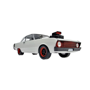 1969 Chrysler Valiant VF Mopar Decals White Diecast Model Car 1:18 Scale (Approx. 25cm) Collectible | Universal Auto Spares