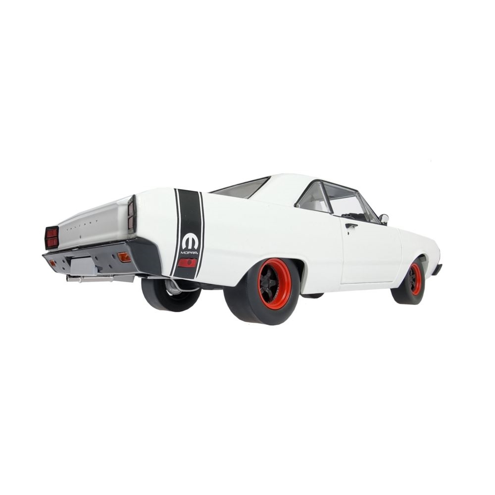 1969 Chrysler Valiant VF Mopar Decals White Diecast Model Car 1:18 Scale (Approx. 25cm) Collectible | Universal Auto Spares