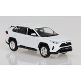 Toyota RAV4 L&S White Diecast Model Car 1:24 Scale (Approx. 18–20cm) Collectible | Universal Auto Spares