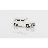 1953 Holden FX Station Wagon White Diecast Model Car 1:64 Scale (Approx. 7cm) Collectible | Universal Auto Spares