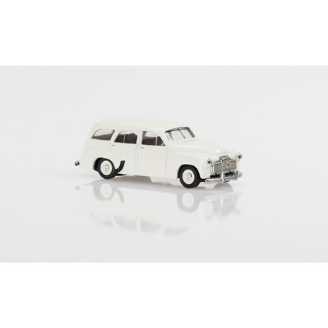 1953 Holden FX Station Wagon White Diecast Model Car 1:64 Scale (Approx. 7cm) Collectible | Universal Auto Spares