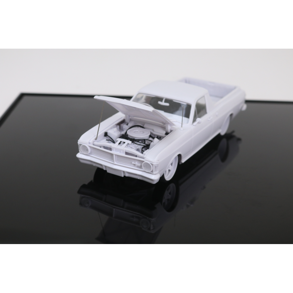 Ford Falcon XY Ute Slammed 351 Engine Plastic Model Car Kit 1:24 Scale Collectible - Diecast Models