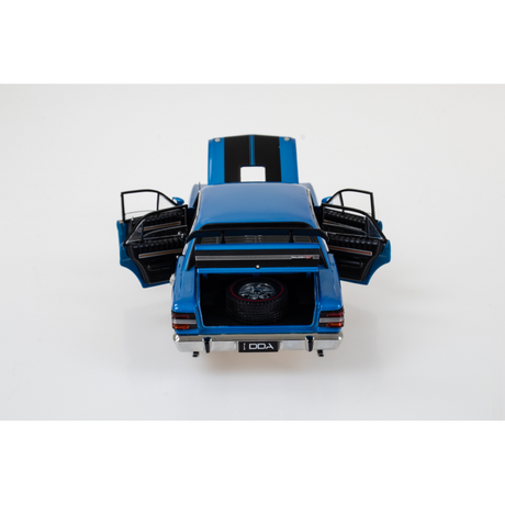 Ford Falcon XY GTHO Electric Blue Diecast Model Car 1:24 Scale Collectible