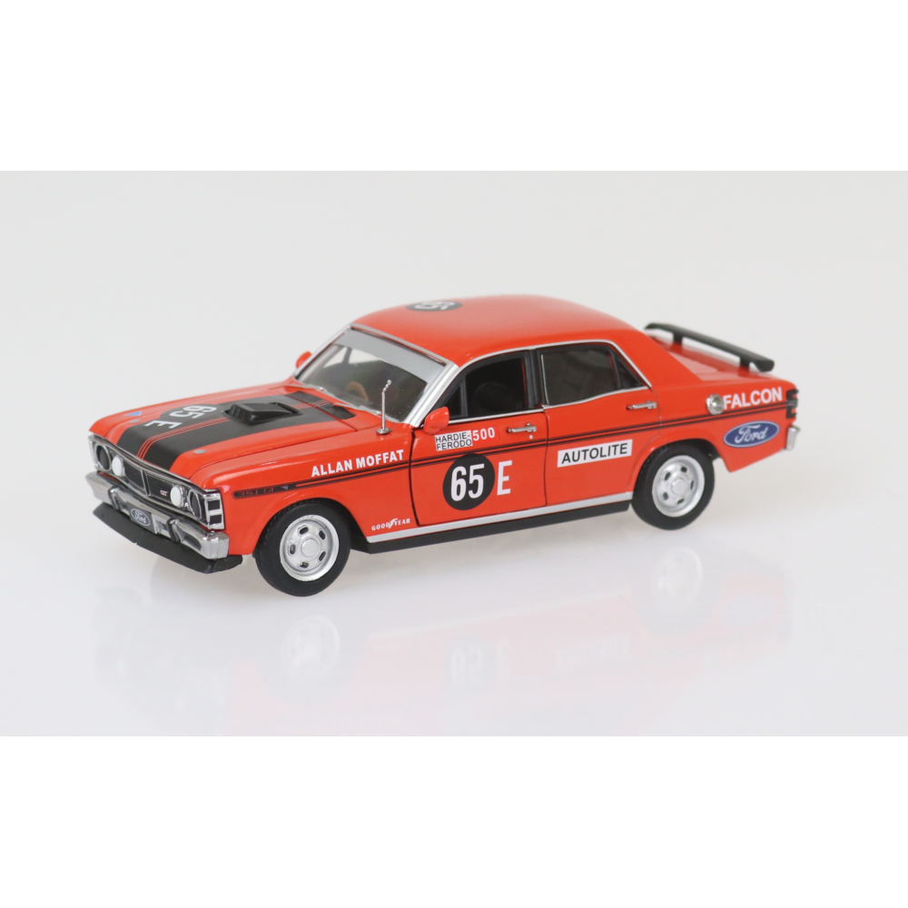 Ford Falcon XY GTHO #65E Racing Red Diecast Model Car 1:32 Scale (Approx. 14–15cm) Collectible | Universal Auto Spares