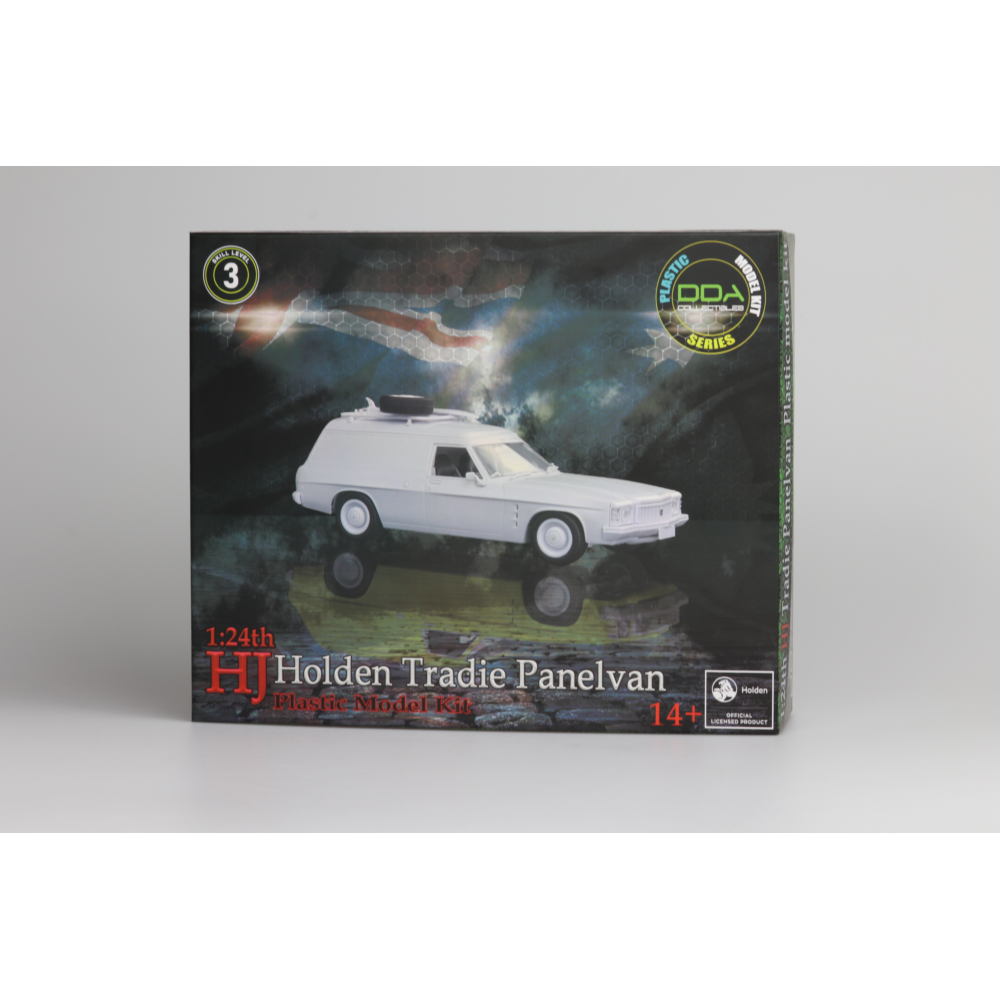 Holden HJ Sandman Panel Van Standard 6 Plastic Model Car Kit 1:24 Scale Collectible - Diecast Models