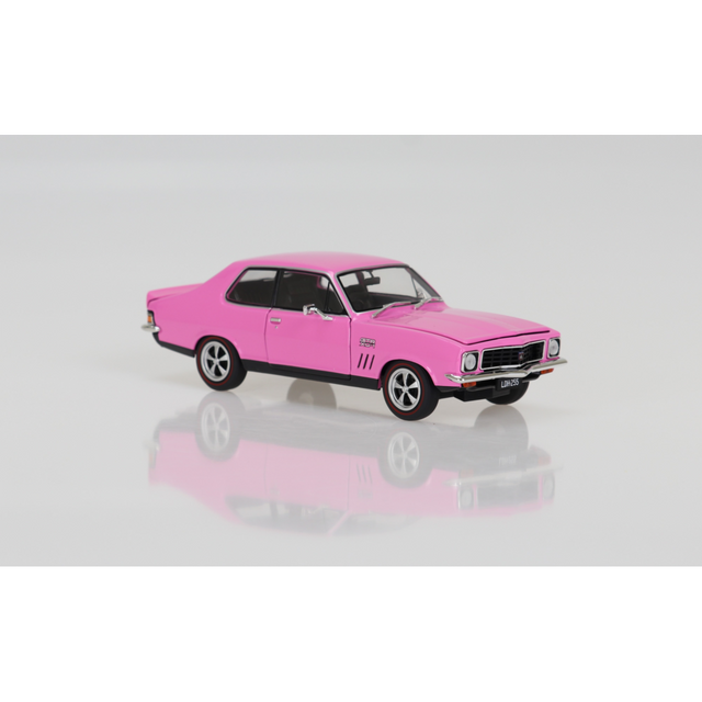 Holden LJ Torana 308 Strike Me Pink Diecast Model Car 1:24 Scale (Approx. 18–20cm) Collectible | Universal Auto Spares