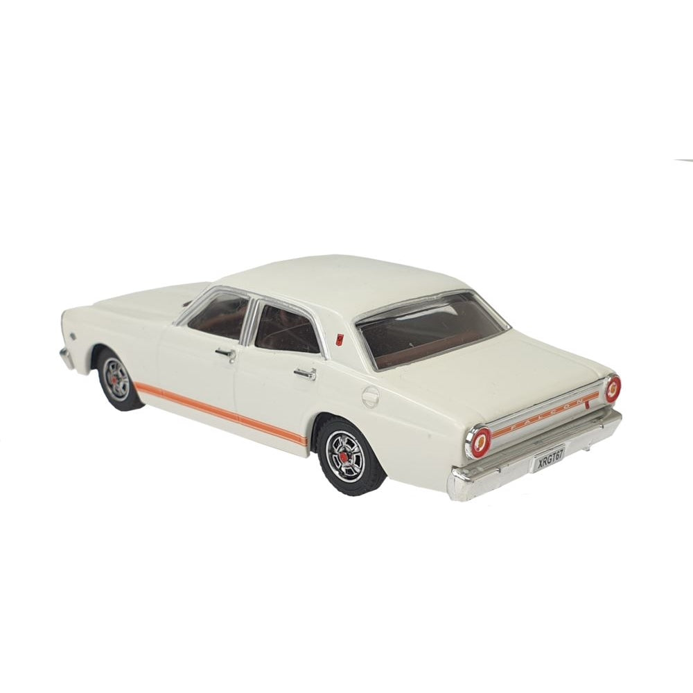 1967 Ford Falcon XR GT Avis White Diecast Model Car 1:43 Scale (Approx. 10–11cm) Collectible | Universal Auto Spares