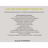 Ford Falcon XA Interceptor Plastic Model Car Kit 1:24 Scale Collectible - Diecast Models