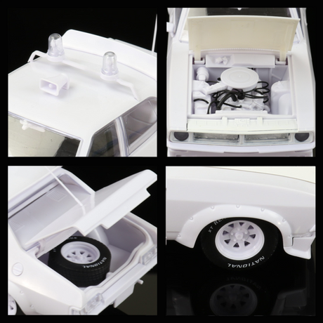 Ford Falcon XB Pursuit Plastic Model Car Kit 1:24 Scale Collectible