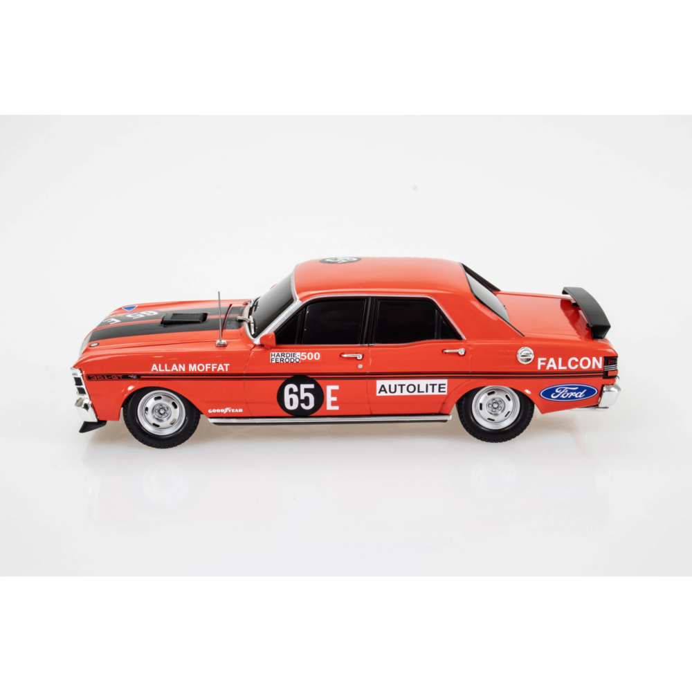 1971 Ford Falcon XY GTHO Phase III #65E Allan Moffat Bathurst Winner Spectra Rides Plastic Light Up Model Car 1:24 Scale Collectible - Diecast Models