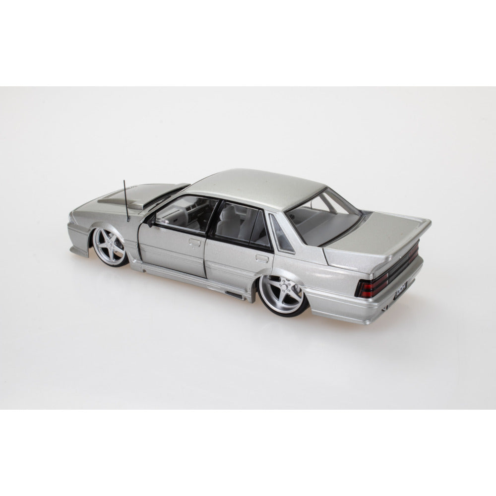 Holden VL Commodore Walkinshaw Custom Silver Sfragismeno Opening Front Doors Only Diecast Model Car 1:24 Scale (Approx. 18–20cm) Collectible | Universal Auto Spares