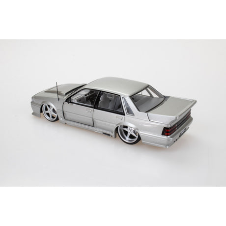 Holden VL Commodore Walkinshaw Custom Silver Sfragismeno Opening Front Doors Only Diecast Model Car 1:24 Scale (Approx. 18–20cm) Collectible | Universal Auto Spares