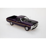 Ford XY GT Ute Purple with Gold Stripe Diecast Model Car 1:24 Scale (Approx. 18–20cm) Collectible | Universal Auto Spares
