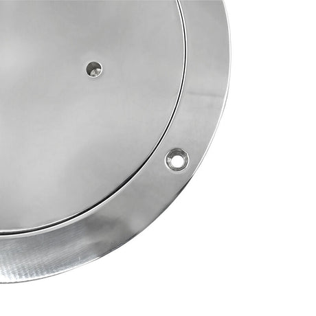 Inspection Port Deck Plate 205 mm With Key 316 Stainless Steel DECKP-001 - Machter