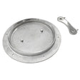 Inspection Port Deck Plate 205 mm With Key 316 Stainless Steel DECKP-001 - Machter