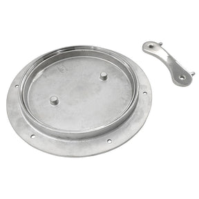 Inspection Port Deck Plate 205 mm With Key 316 Stainless Steel DECKP-001 - Machter