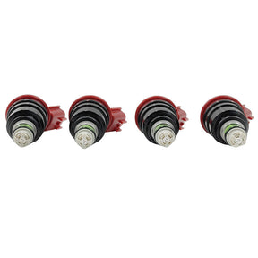 4 Pieces 740cc Fuel Injectors Fit For Nissan Skyline 300ZX Terrano Stagera RB25DE RB25DET Silvia 180SX 200SX - Machter