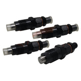 4 Pieces Diesel Fuel Injector Fit For Toyota Hilux Surf Prado 1KZ-TE 3.0L 2003-2006 23600-69165 093500-7120 - Machter