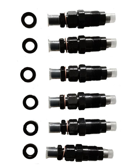 6Pieces 1HZ Fuel Injectors Fit For Toyota Landcruiser 093500-3400 23600-64050 - Machter
