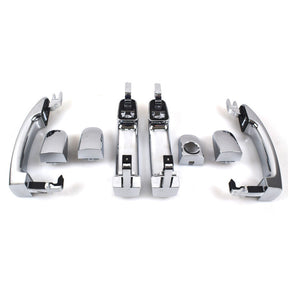 f4 Door Handle Outer Fit For Ford Falson FG FGX 2008-2018 Left Right Front Rear Chrome DH-FD003-4PCS - Machter