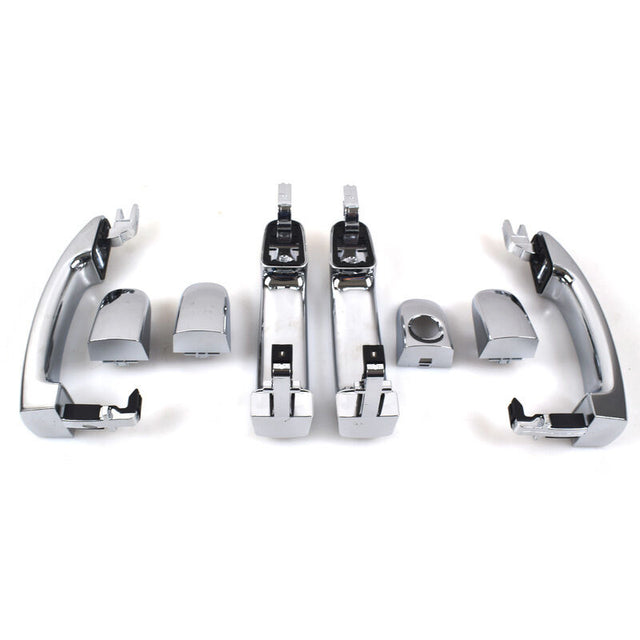 f4 Door Handle Outer Fit For Ford Falson FG FGX 2008-2018 Left Right Front Rear Chrome DH-FD003-4PCS - Machter