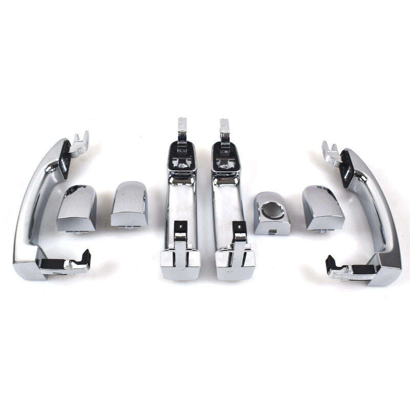 f4 Door Handle Outer Fit For Ford Falson FG FGX 2008-2018 Left Right Front Rear Chrome DH-FD003-4PCS - Machter