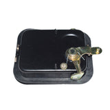 Left Hand Side Outer Door Handle Matte Black Fit For Jeep Wrangler TJ 1996-2007 DH-JP001L - Machter