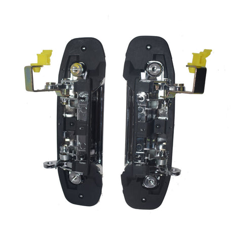 Set 4 Pieces Chrome Outer Door Handle Clip Fit For Mitsubishi Pajero NH NK NJ NL 1991-2000 - Machter
