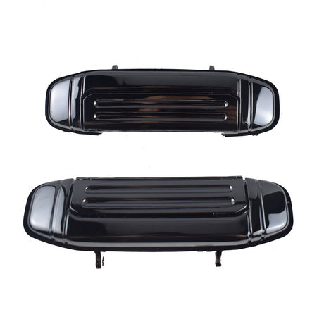 Set 4 Pieces Chrome Outer Door Handle Clip Fit For Mitsubishi Pajero NH NK NJ NL 1991-2000 - Machter