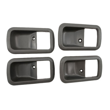 4 Pieces Front Rear Door Bezel Inner Grey Fit For Toyota LandCruiser 80 Series FJ80 FZJ80 HDJ80 HDJ81 - Machter