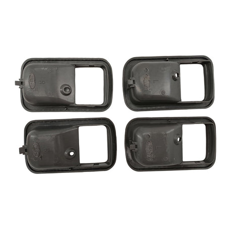 4 Pieces Front Rear Door Bezel Inner Grey Fit For Toyota LandCruiser 80 Series FJ80 FZJ80 HDJ80 HDJ81 - Machter