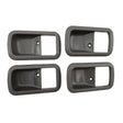 4 Pcs Front Rear Door Bezel Inner Grey Fit For Toyota LandCruiser 80 Series FJ80 FZJ80 HDJ80 HDJ81 DH-TA013-4PCS - Machter