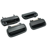 4 Pcs Textured Black Front Rear Outer Door Handle Fit For Toyota Hilux 1988-2005 DH-TA014-4PCS - Machter