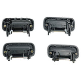 4 Pcs Textured Black Front Rear Outer Door Handle Fit For Toyota Hilux 1988-2005 DH-TA014-4PCS - Machter