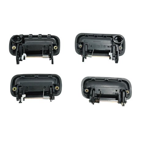 4 Pieces Textured Black Front Rear Outer Door Handle Fit For Toyota Hilux 1988-2005 - Machter