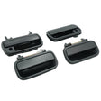 4 Pcs Textured Black Front Rear Outer Door Handle Fit For Toyota Hilux 1988-2005 DH-TA014-4PCS - Machter