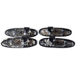 Front + Rear 4pcs Outer Door Handle Fit For Toyota Landcruiser J100 1998-2007 DHKIT-TA001 - Machter