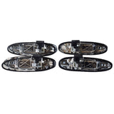 Front + Rear 4pcs Outer Door Handle Fit For Toyota Landcruiser J100 1998-2007 DHKIT-TA001 - Machter