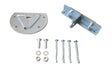 Roller Door Anchor Garage Lock For Warehouse Security Industrial Door Silver DLOCK-001 - Machter