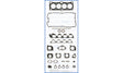 Mitsubishi 4G61 16V Valve Regrind Set Gasket Set DS240A - Austral | Universal Auto Spares