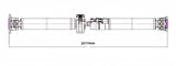 Rear Drive Shaft Fit For Nissan X-Trail T31 Qashqai / Qashqai +2 1.6L 2.0L 2007-2013 DSA-NS004 - Machter