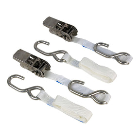 2 Piece Marine Tie Down Ratchet Type 25mm x 2m 400kg - Monkey Grip